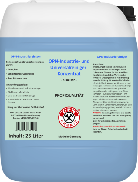 OPN-Industrie- und Universalreiniger-Konzentrat (25 L)