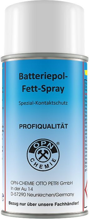 OPN-Batteriepol-Fettspray blau