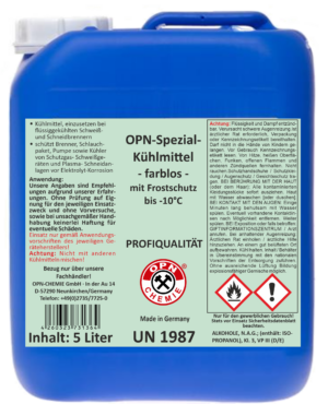 OPN-Spezial-Kühlmittel für die Schweißtechnik (5 L)
