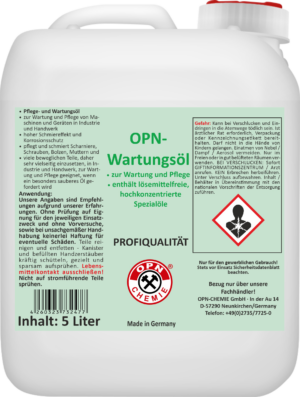 OPN-Wartungsöl