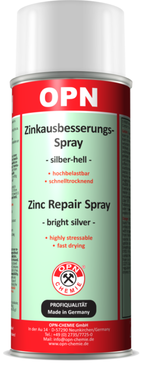 OPN-Zinkausbesserungsspray - silber-hell -