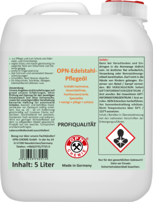 OPN-Edelstahl-Pflegeöl